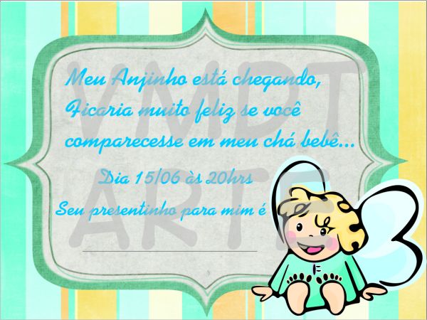 Convite Anjinho
